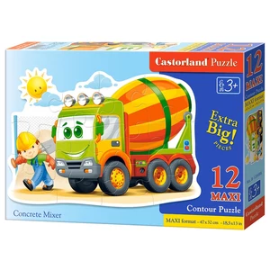 Castorland B-120086 - Betonkeverő - 12 db-os Maxi puzzle