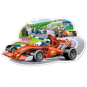 Castorland B-120208 - Autóverseny - 12 db-os Maxi puzzle
