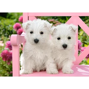 Castorland B-13494 - Westie kutyusok - 120 db-os puzzle