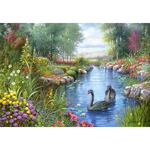 Castorland C-151042 - Fekete hattyúk - Andres Orpinas - 1500 db-os puzzle