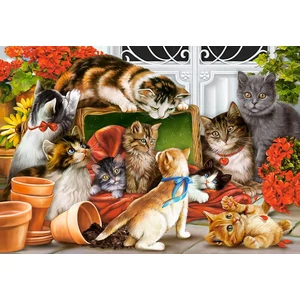 Castorland C-151639 - Játékos cicák - 1500 db-os puzzle
