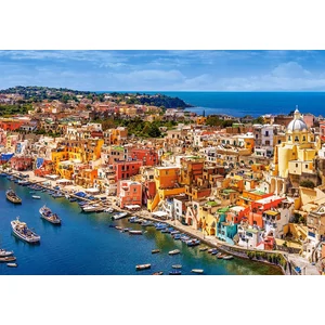 Castorland C-151769 - Corricella kikötő, Olaszország - 1500 db-os puzzle