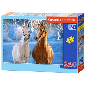 Castorland B-27378 - Lovak télen - 260 db-os puzzle