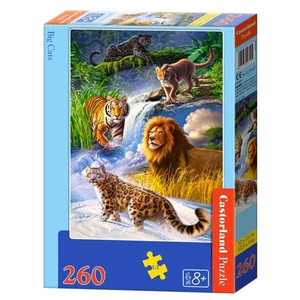 Castorland B-27415 - Nagymacskák - 260 db-os puzzle