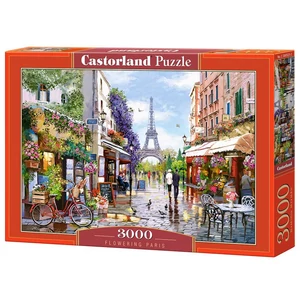 Castorland C-300525 - Virágzó Párizs - 3000 db-os puzzle