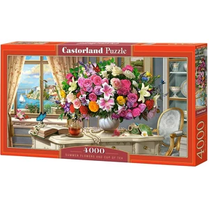 Castorland C-400263 - Tea és virág - 4000 db-os puzzle