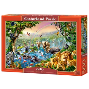Castorland B-52141 - Folyó a dzsungelben - 500 db-os puzzle