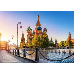 Castorland B-52714 - Boldog Vazul-székesegyház, Moszkva - 500 db-os puzzle