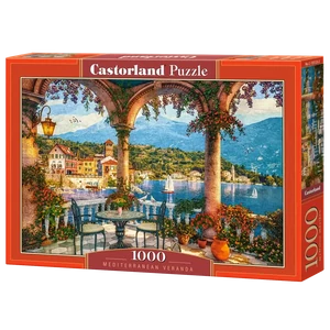 Castorland C-105120 - Mediterrán veranda - 1000 db-os puzzle
