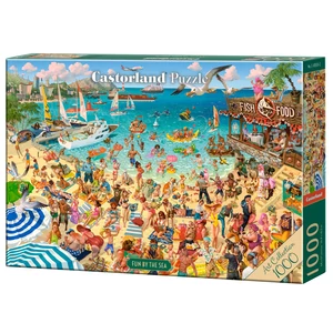 Castorland C-105151 - Játék a tengernél - 1000 db-os puzzle