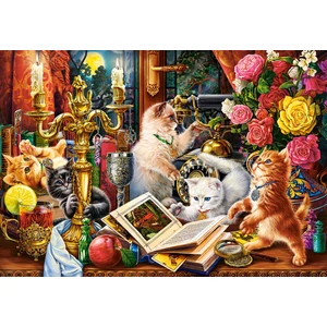 Castorland C-104857 - Varázsló cicák - 1000 db-os puzzle