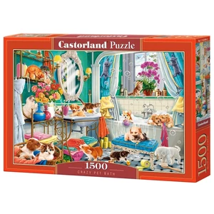 Castorland C-152094 - Crazy Pet Bath 1500 db-os puzzle