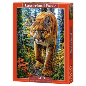 Castorland C-152261 - Puma az erdőben - 1500 db-os puzzle