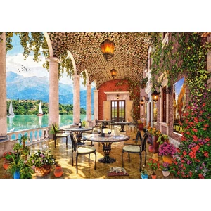 Castorland C-152186 - Tóparti kerthelység - 1500 db-os puzzle