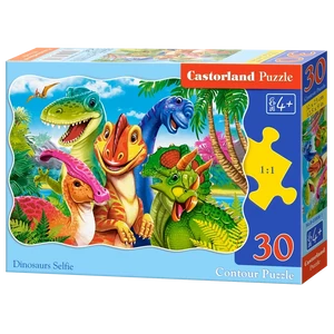 Castorland 30 db-os puzzle - Dino szelfi (B-03808)