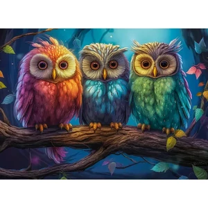 Castorland B-27651 - Három kicsi bagoly - 260 db-os puzzle