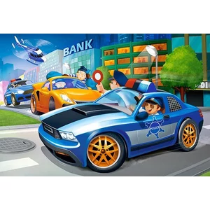 Castorland B-040360 - Rendőrök akcióban - 40 db-os Maxi puzzle