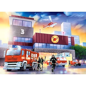 Castorland B-070121 - Tűzoltóállomás - 70 db-os puzzle