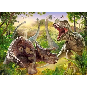 Castorland B-018413 - Dínók harca - 180 db-os puzzle