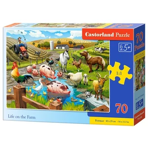 Castorland B-070060 - Élet a farmon - 70 db-os puzzle