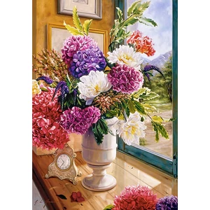 Castorland C-104444 - Hortenzia csendélet - 1000 db-os puzzle