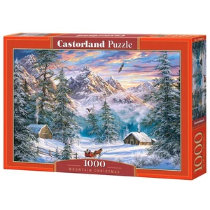 Castorland C-104680 - Karácsony a hegyekben - 1000 db-os puzzle