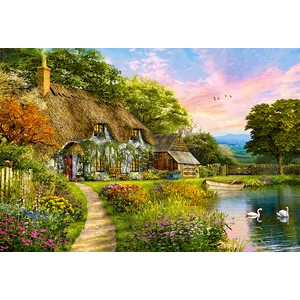 Castorland 1500 db-os puzzle - Vidéki kunyhó (C-151998)