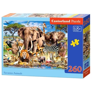 Castorland B-27545 - A szavanna állatai - 260 db-os puzzle