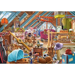Castorland B-53407 - A zsúfolt padlás - 500 db-os puzzle