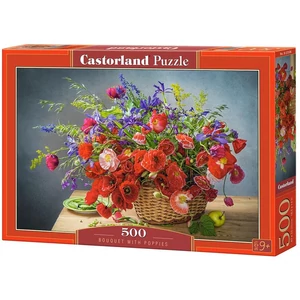 Castorland B-53506 - Pipacsos csokor - 500 db-os puzzle