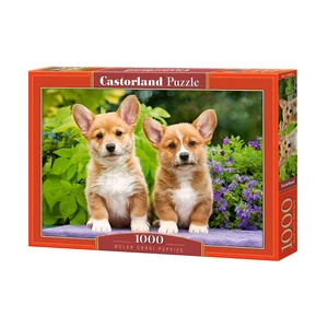 Castorland C-104659 - Welsh Corgi kiskutyák - 1000 db-os puzzle