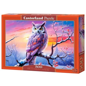Castorland B-54022 - Baglyok az estében - 500 db-os puzzle