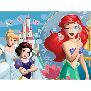 Trefl 18308 - Disney Princess - Gyönyörű hercegnők - 30 db-os puzzle