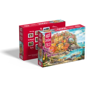 CherryPazzi 50071 - A Beautiful Day at Cinque Terre - 2000 db-os puzzle