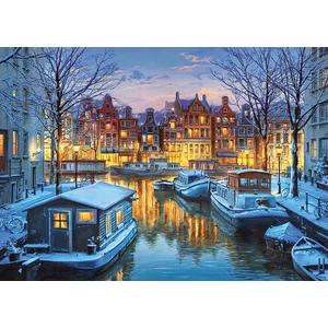 CherryPazzi 30264 - Amsterdam at Night - 1000 db-os puzzle