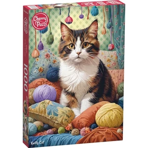 CherryPazzi 31131 - Knitty Cat - 1000 db-os puzzle