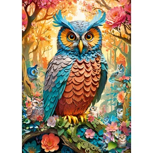 CherryPazzi 30776 - Quiled Owl - 1000 db-os puzzle