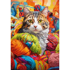 CherryPazzi 20098 - Feline Whimsy - 500 db-os puzzle