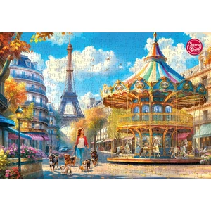 CherryPazzi 20210 - Paris Day Out - 500 db-os puzzle
