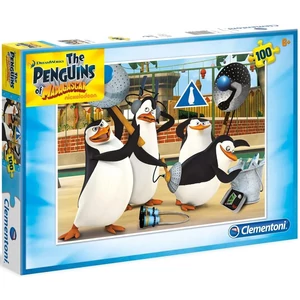 Clementoni 07254 - Madagaszkár pingvinjei - 100 db-os puzzle