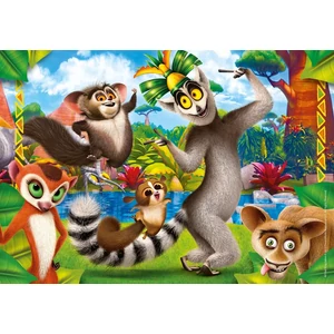 Clementoni 08510 - Julien király - 30 db-os puzzle