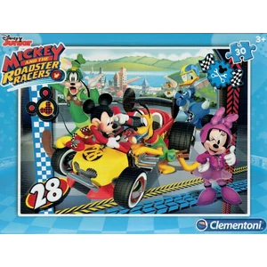 Clementoni 08514 - Mickey és barátai - Boxutca - 30 db-os puzzle