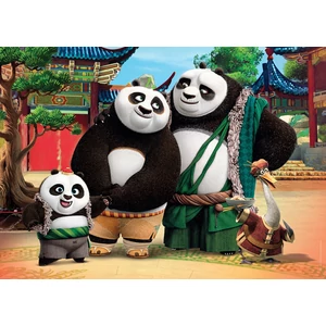 Clementoni 24475 - Kung Fu Panda 3. - 24 db-os Szuper színes Maxi puzzle