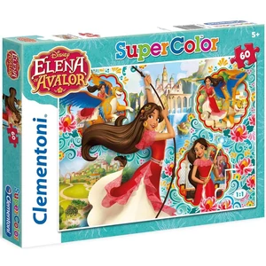 Clementoni 26970 - Elena, Avalor hercegnője - A bátor Elena - 60 db-os puzzle