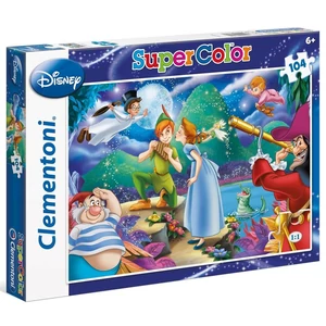 Clementoni 27915 - Pán Péter - 104 db-os Szuper Színes puzzle
