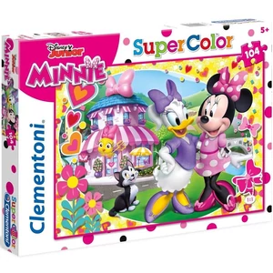 Clementoni 27982 - Minnie és Daisy - 104 db-os Szuper Színes puzzle