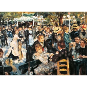Clementoni 31412 - Museum Collection - Renoir - Bál a Montmartre-n - 1000 db-os puzzle