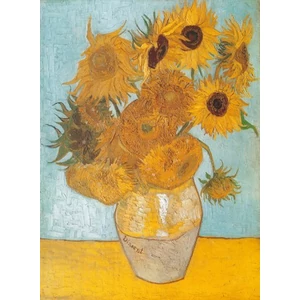 Clementoni 31438 - Museum Collection - Van Gogh - Napraforgók - 1000 db-os puzzle