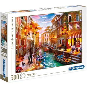 Clementoni 35063 - Velencei naplemente - 500 db-os puzzle