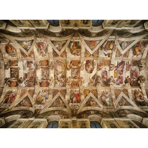 Clementoni 39225- Museum Collection - Michelangelo - Sixtus kápolna - 1000 db-os puzzle